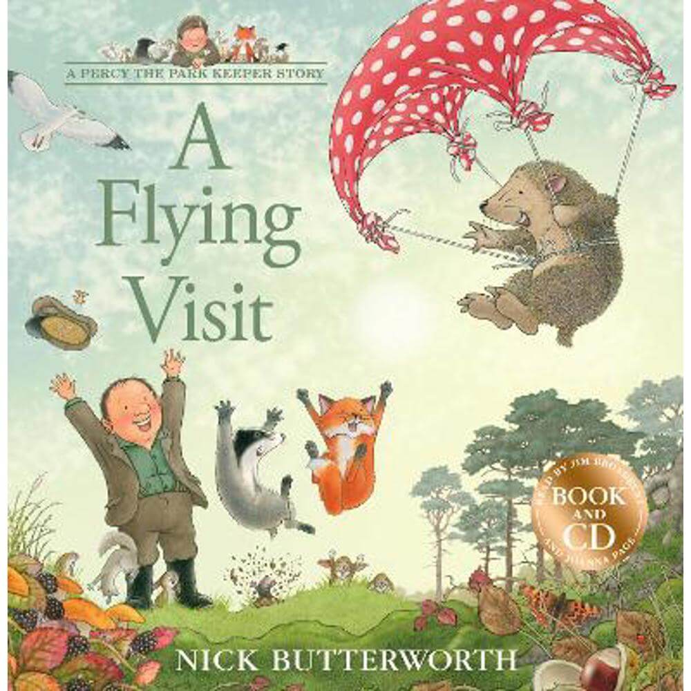 A Flying Visit: Book & CD (A Percy the Park Keeper Story) - Nick Butterworth